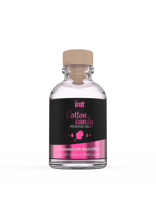 Massage gel Barbe à papa - Gel embrassable