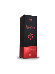 Massage gel fraise - Gel embrassable