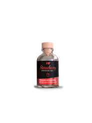 Massage gel fraise - Gel embrassable