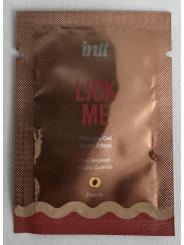 Echantillon Lick me Pêche - Gel chauffant et embrassable 2ml