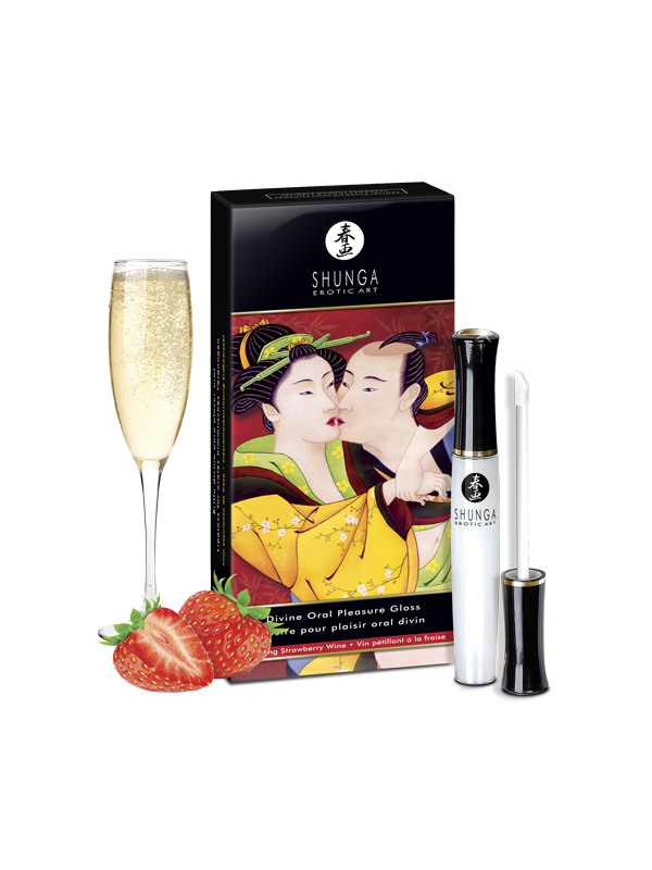 Gloss Plaisir Oral divin - Vin pétillant et fraise