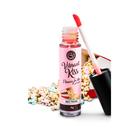 Brillant à lèvres Vibrant saveur Popcorn doux 3658