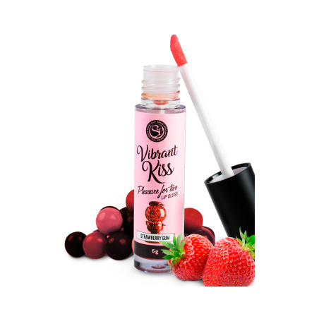 Brillant à lèvres Vibrant Fraise gum 3653