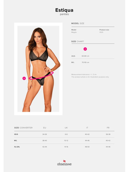 Estiqua culotte noire