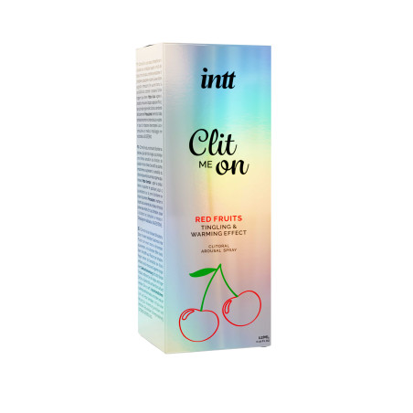 Clit me on red fruits - Vibrateur liquide en spray pour le clitoris