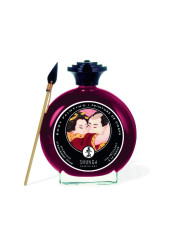 Peinture de corps embrassable - Vin pétillant à la fraise