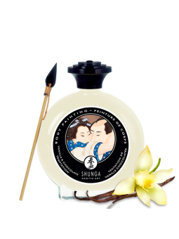 Peinture de corps embrassable - Chocolat blanc et Vanille