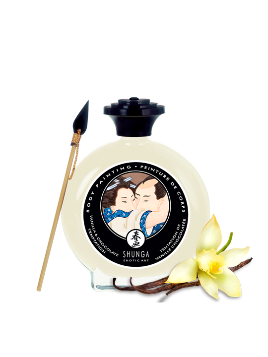 Peinture de corps embrassable - Chocolat blanc et Vanille