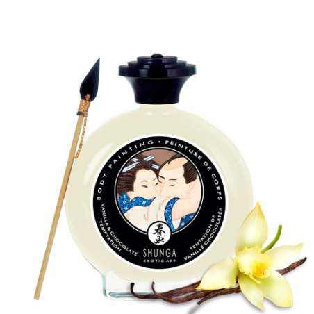 Peinture de corps embrassable - Chocolat blanc et Vanille