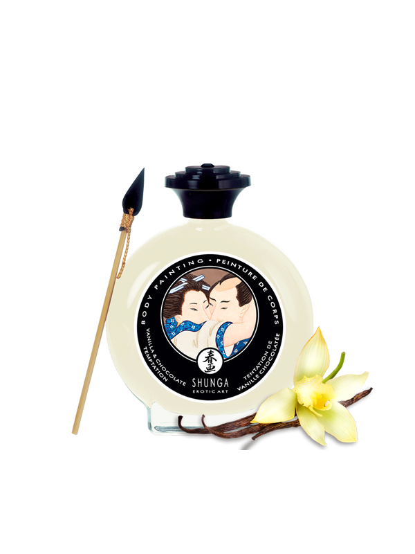 Peinture de corps embrassable - Chocolat blanc et Vanille