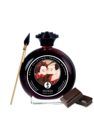 Peinture de corps embrassable - Chocolat noir