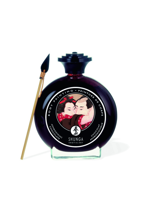 Peinture de corps embrassable - Chocolat noir