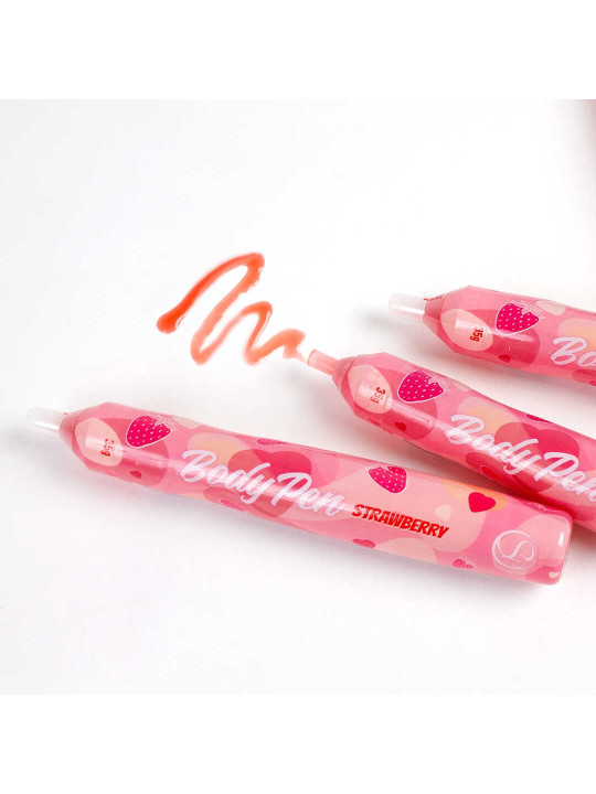 Stylo comestible Fraise