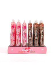 Présentoir stylos comestibles Fraise et Chocolat