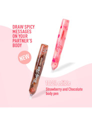 Présentoir stylos comestibles Fraise et Chocolat