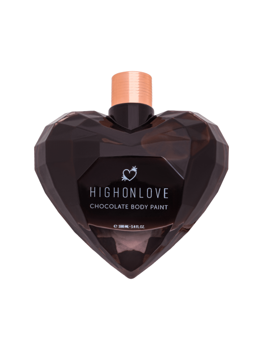 Peinture corporelle végétalienne au chocolat noir - 100 ml