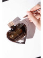 Peinture corporelle végétalienne au chocolat noir - 100 ml