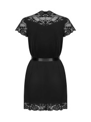 810-PEI-1 Peignoir - Noir