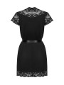 810-PEI-1 Peignoir - Noir