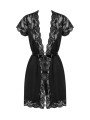 810-PEI-1 Peignoir - Noir