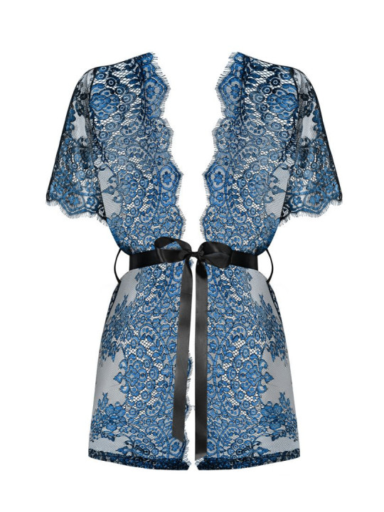 Yassmyne Peignoir - Bleu