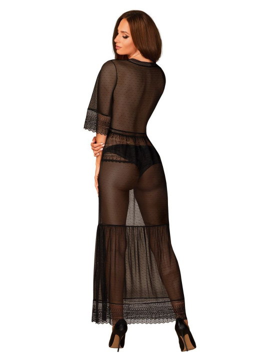 Estiqua peignoir noir