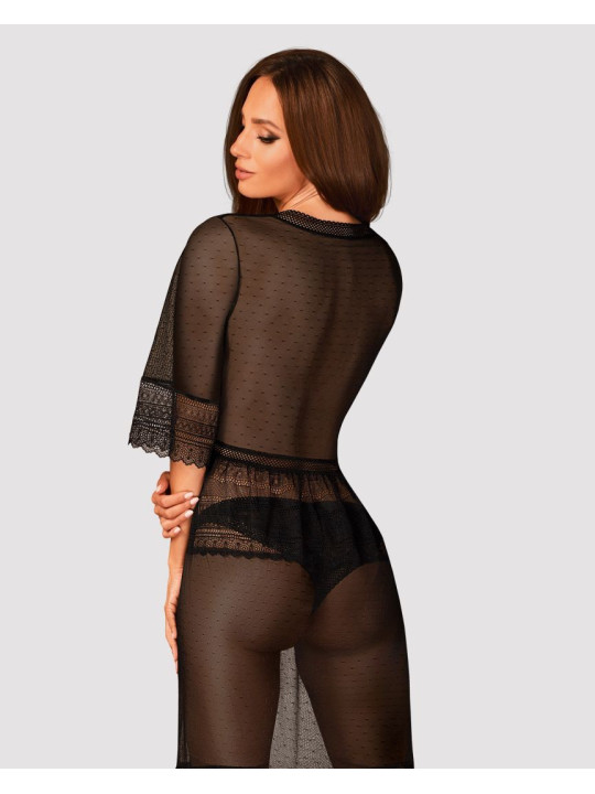 Estiqua peignoir noir