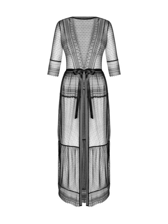 Estiqua peignoir noir
