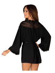 Bellastia peignoir - Noir