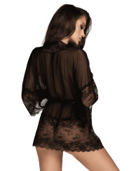 Midnight kiss 245 Kimono - noir