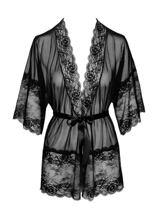 Midnight kiss 245 Kimono - noir