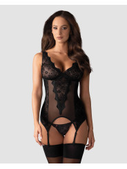 Emperita Guêpière - Noir