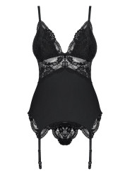 810-COR-1 Guêpière - Noir