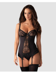 Heartina Guêpière - Noir