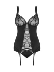 Heartina Guêpière - Noir