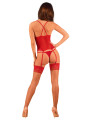 Lacelove Corset - rouge