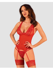 Lacelove Corset - rouge