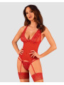 Lacelove Corset - rouge