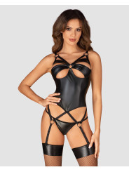 Armares guêpière et string - Noir