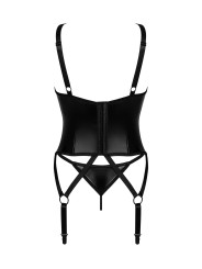 Armares guêpière et string - Noir