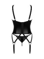 Armares guêpière et string - Noir