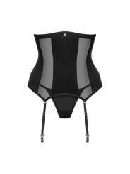 Chic Amoria corset et string - Noir