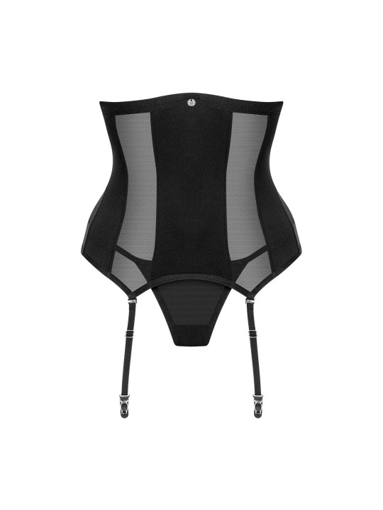 Chic Amoria corset et string - Noir