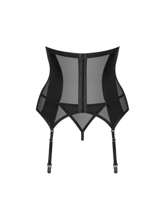 Chic Amoria corset et string - Noir