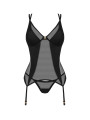Nesari corset et string - Noir