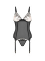 Vila blanes corset et string - Noirs