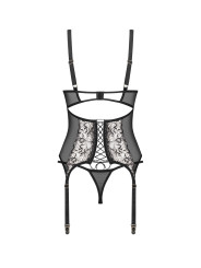 Vila blanes corset et string - Noirs