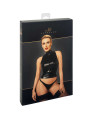 F324 Glam Top wetlook avec corset en vinyle