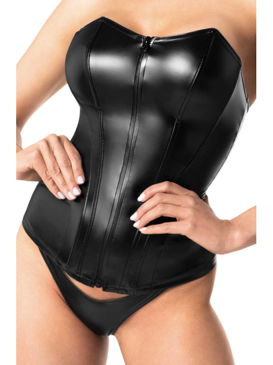 F334 Corset mysteria noir