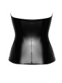 F334 Corset mysteria noir